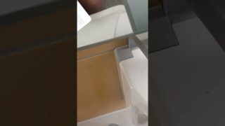 Jerking in mirror