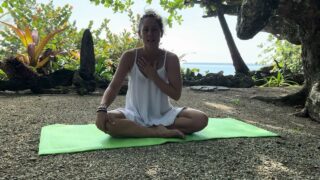 A lot of nipslips during yoga at 7:19, 12:20, 16:35, 16:41, 16:53, 26:51 and 30:42