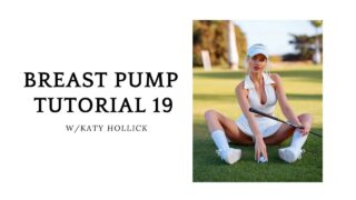 [4K] Breastfeeding with Katy 19 | Both tits out 1:12, 1:47, pumping 2:22, 4:27