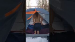 That ass is in tents