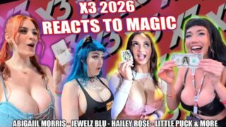 Porn Convention video (See Thru Bra at 1:11 & covered Nips at 9:20)