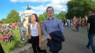 Walking around with a boner