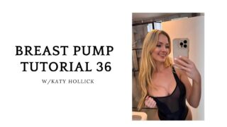[4K] Breastfeeding with Katy 36 | both tits out 1:37, right breast 2:22, 4:34