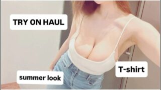 No Bra Summer Try-On Haul 1:01