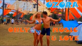 Topless girl at 0:07, 0:15, 0:20, 0:25 and 0:30 on Ozora festival