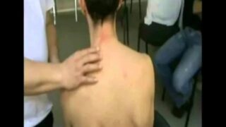 Old massage video, action starts at 38:24, 1:53:40, 2:22:54 and 2:52:14