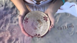 Cancer Season Moon Vlog ♋︎ | The Sacred is Calling | – slightly wet t-shirt from 3:40