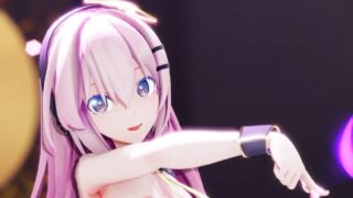 R18 MMD Sour式巡音ルカ Telephone 4K60fps animated peeks upskirt after 0:13