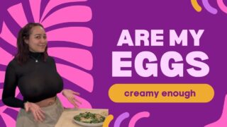 creamy baked eggs
