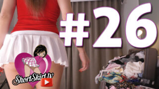 Lula Try on Haul with many upskirt pussy and ass views