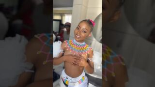 When tradition meets beauty 👑zulu queen#Umhlonyane#zulutribe #african 0:07