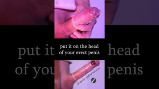 Penis & Condom Uncensored Demonstration from start