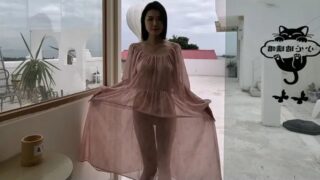 See-through dress