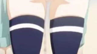 Anime removing pants in 00:00