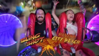 Slingshot ride piercing slip [0:46]