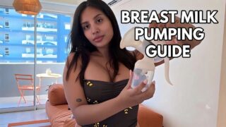 Milky Breast Pump Tutorial | Easy Milk Pumping Routine & Tips |Manu…