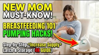 Breastfeeding 101: Complete Beginner’s Guide + Breast Pump Tutorial…