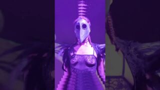 Lace, piercings, a plague doctor mask, and a sick AF beat.